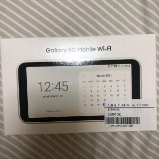 ギャラクシー(Galaxy)のGALAXY 5G Mobile Wi-Fi(その他)