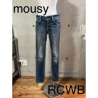 ロデオクラウンズ(RODEO CROWNS)のmoussy　RCWB　スキニー　デニム(デニム/ジーンズ)