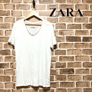 ザラ(ZARA)の【春服】❤ZARA❤ Tシャツ 白 ブラウス ザラ 〈S〉 春 夏 シンプル(Tシャツ(半袖/袖なし))