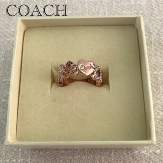 コーチ(COACH)のCOACH ハートリング(リング(指輪))