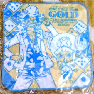 シュウエイシャ(集英社)の【新品】ONE PIECE FILM GOLD 非売品タオルハンカチ(その他)