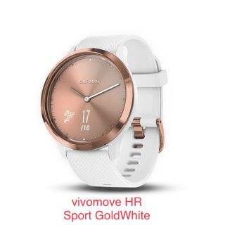 ガーミン(GARMIN)のGARMIN vívomove HR Sport GoldWhite(その他)