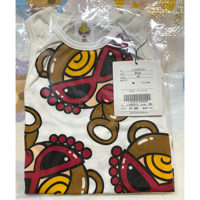 HYSTERIC MINI(ヒステリックミニ)のテディ タンク キッズ/ベビー/マタニティのキッズ服女の子用(90cm~)(Tシャツ/カットソー)の商品写真