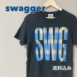 スワッガー swagger × zedz コラボ　ダブルネーム Tシャツ XL