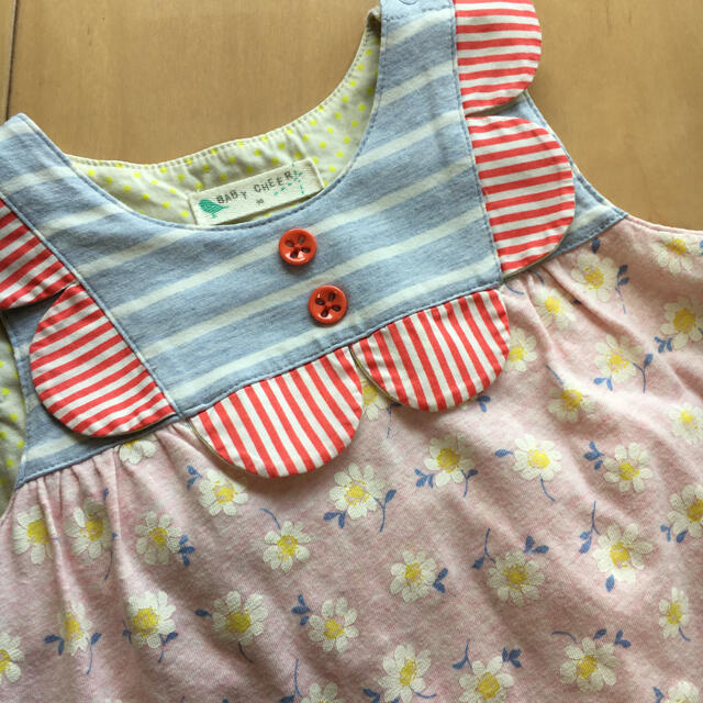 【おとよさま専用！】baby cheer ＊ 90 チュニック ワンピース キッズ/ベビー/マタニティのキッズ服女の子用(90cm~)(ワンピース)の商品写真