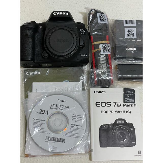上等な 7D 【Canon】EOS - Canon Mark (WiFiアダプタ付き) ii デジタル