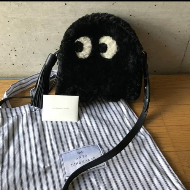 数量限定】 HINDMARCH ANYA - /パックマン/ファーバッグ アニヤ
