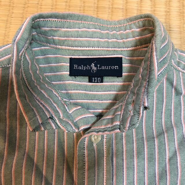 Ralph Lauren(ラルフローレン)のラルフローレン 130 シャツ キッズ/ベビー/マタニティのキッズ服女の子用(90cm~)(Tシャツ/カットソー)の商品写真