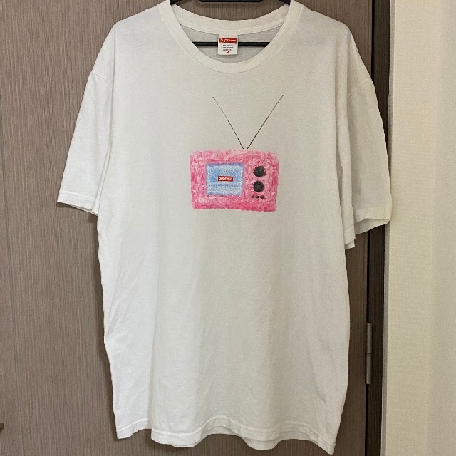 Supreme(シュプリーム)の美品　Supreme tv tシャツ ピンク シュプリーム メンズのトップス(Tシャツ/カットソー(半袖/袖なし))の商品写真