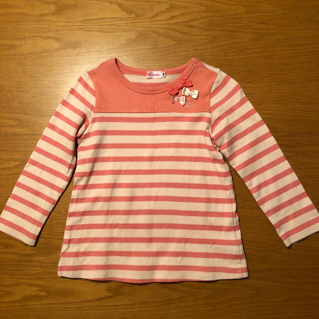 mikihouse(ミキハウス)のミキハウス 100 長袖 中古品 キッズ/ベビー/マタニティのキッズ服女の子用(90cm~)(Tシャツ/カットソー)の商品写真