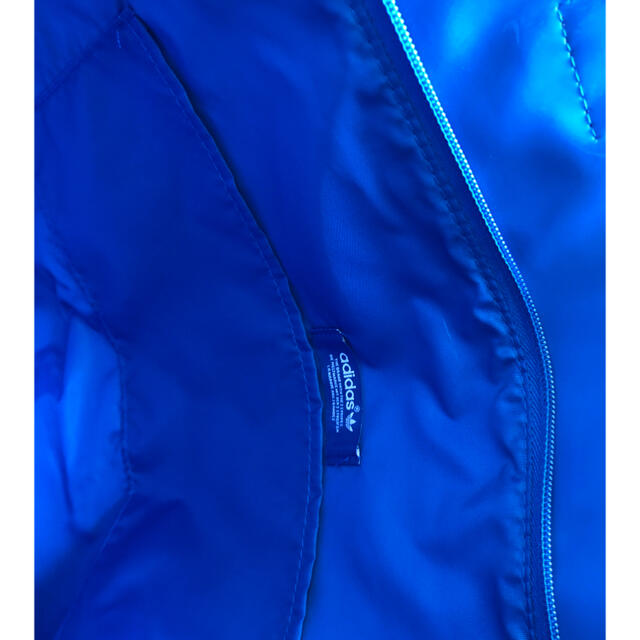 adidas(アディダス)のアディダス   トートバッグ　ビニール素材　青色 レディースのバッグ(トートバッグ)の商品写真