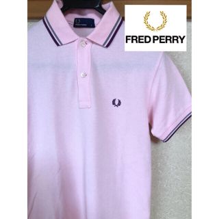 フレッドペリー(FRED PERRY)の【値段交渉受付中】90s フレッドペリー FREDPERRY ポロシャツ ピンク(ポロシャツ)