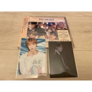 ボウダンショウネンダン(防弾少年団(BTS))のBTS THE BEST セブン限定CD&クリアーフォトJIN2枚セット(K-POP/アジア)