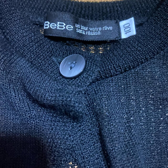 BeBe(ベベ)のBeBe カーディガン100センチ キッズ/ベビー/マタニティのキッズ服女の子用(90cm~)(カーディガン)の商品写真