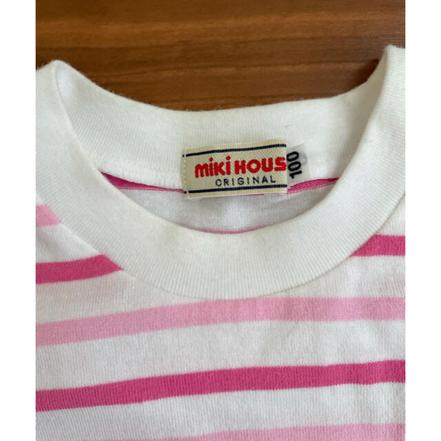 mikihouse(ミキハウス)のミキハウス　Tシャツ　100センチ キッズ/ベビー/マタニティのキッズ服女の子用(90cm~)(Tシャツ/カットソー)の商品写真