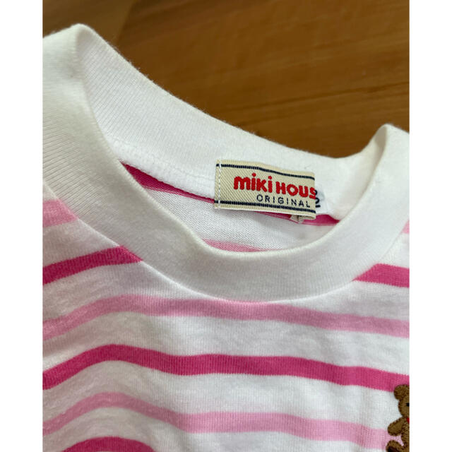 mikihouse(ミキハウス)のミキハウス　Tシャツ　100センチ キッズ/ベビー/マタニティのキッズ服女の子用(90cm~)(Tシャツ/カットソー)の商品写真