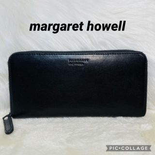 マーガレットハウエル(MARGARET HOWELL)のmargaret howell 長財布 ラウンドファスナー長財布　男女兼用(財布)