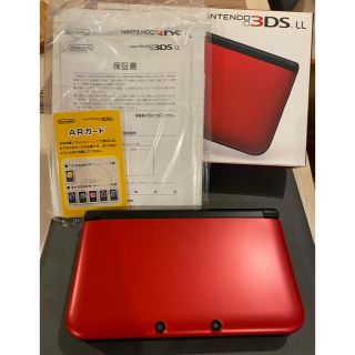 ニンテンドウ(任天堂)のNintendo 3DS  LL 本体 レッド/ブラック(携帯用ゲーム機本体)