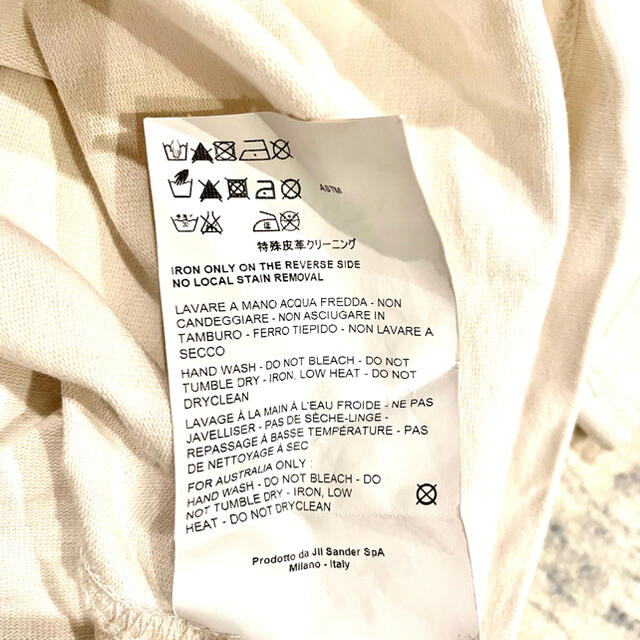 Jil Sander(ジルサンダー)のEND購入2019SSジルサンダーメンズオーバーサイズTシャツMマルジェラアクネ メンズのトップス(Tシャツ/カットソー(半袖/袖なし))の商品写真