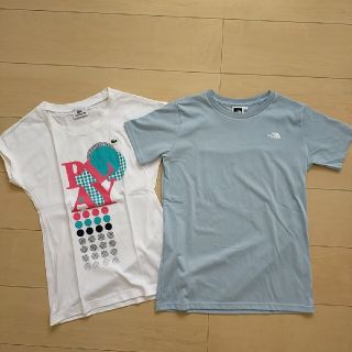 ザノースフェイス(THE NORTH FACE)のTシャツ2点セット♡LACOSTE、thenorthface(Tシャツ(半袖/袖なし))