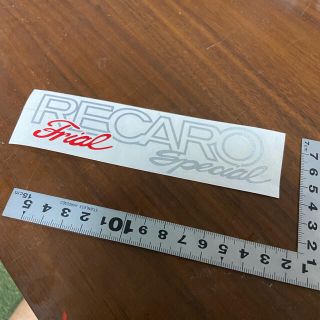 レカロ(RECARO)のレカロ RECARO 純正ステッカー(車外アクセサリ)