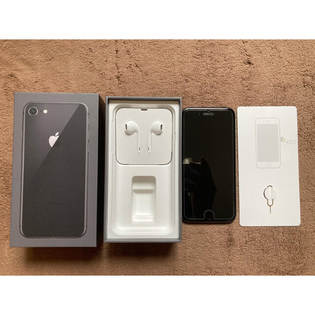 iPhone - 【再値下げ】iPhone8 256GB スペースグレイ 中古の通販 by