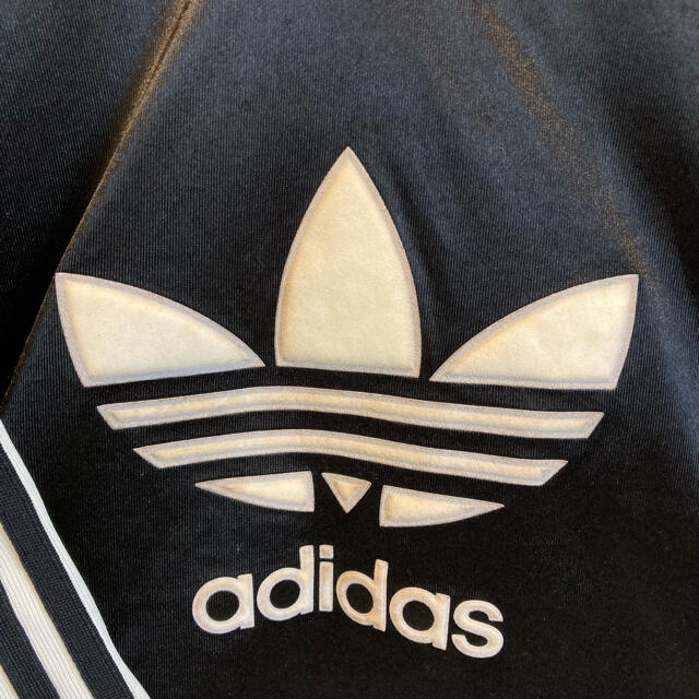 adidas(アディダス)の90s ビンテージ adidas ゲームシャツ Tシャツ ビックロゴ ゆるだぼ レディースのトップス(Tシャツ(半袖/袖なし))の商品写真