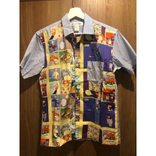 コムデギャルソン(COMME des GARCONS)の最終値下げCOMME des GARCONS SHIRT 総柄半袖シャツ(シャツ)