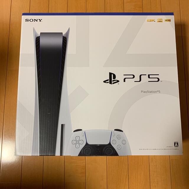 SONY(ソニー)の新品未開封 PS5 本体　PlayStation 5 (CFI-1000A01) エンタメ/ホビーのゲームソフト/ゲーム機本体(家庭用ゲーム機本体)の商品写真