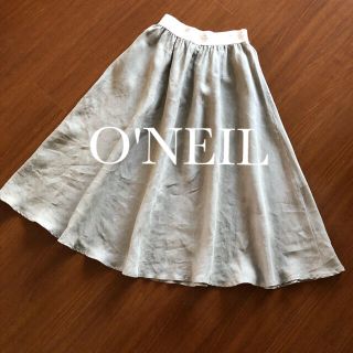 オニール(O'NEILL)のO'NEIL OF DUBLIN  オニールオブダブリン　リネンロングスカート(ロングスカート)