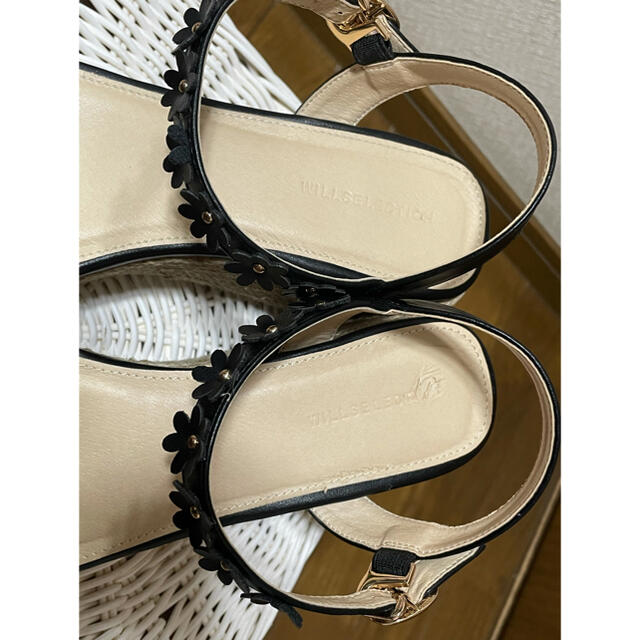 WILLSELECTION(ウィルセレクション)のウィルセレクション PVCフラワーベルトサンダル レディースの靴/シューズ(サンダル)の商品写真