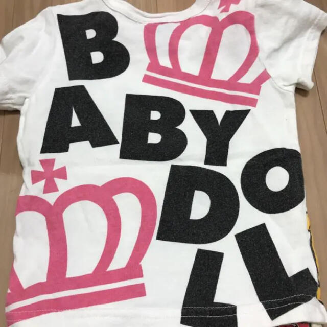 BABYDOLL(ベビードール)のベビードール  ズボン　90  Tシャツ80  キッズ/ベビー/マタニティのベビー服(~85cm)(Ｔシャツ)の商品写真