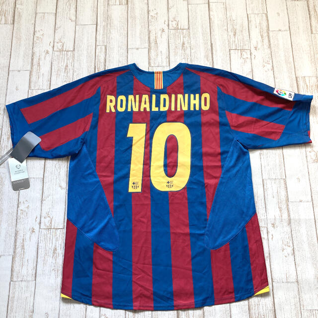 ナイキ XL ゲームシャツ バルセロナ ロナウジーニョ サッカー fkip