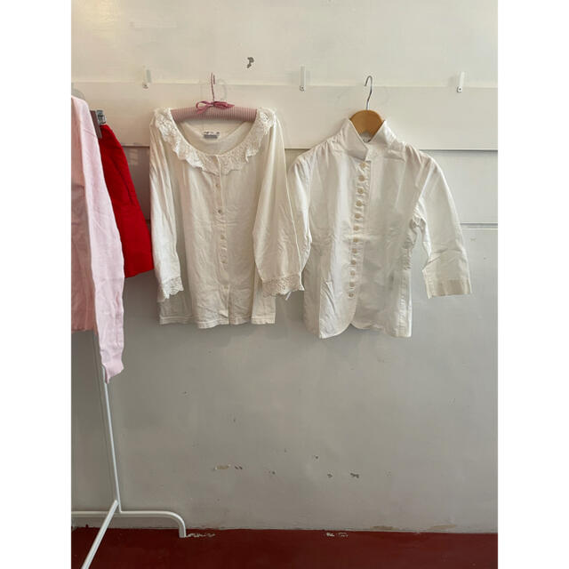 シャツ/ブラウス(長袖/七分)agnes b. blouse set.