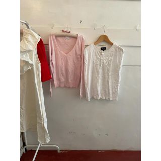 アニエスベー(agnes b.)のagnes b. & A.P.C. tops set.(カットソー(長袖/七分))