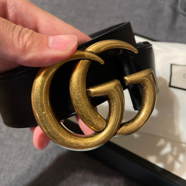 GUCCI レザーベルト ダブルG バックル 送料無料低価 - bartendme.co