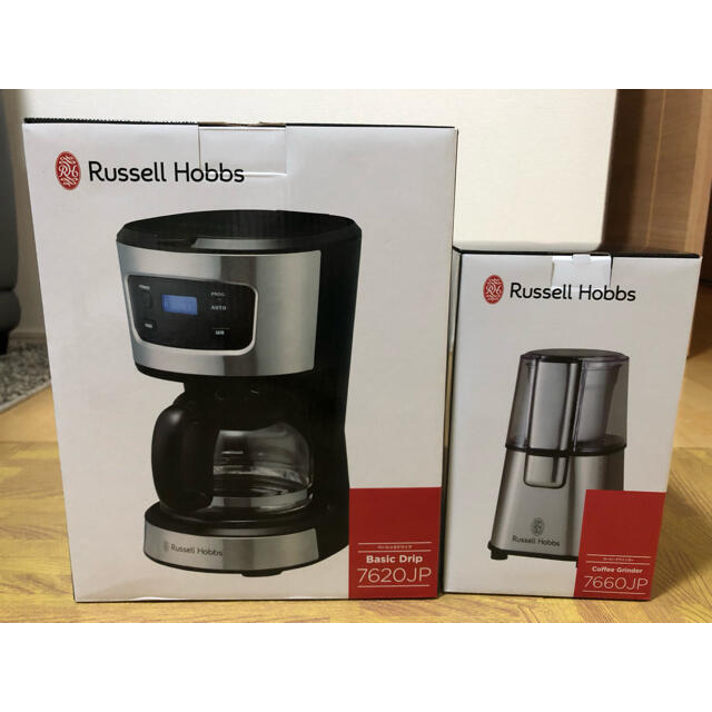 【rui様専用】Russell Hobbs コーヒー スマホ/家電/カメラの調理家電(コーヒーメーカー)の商品写真