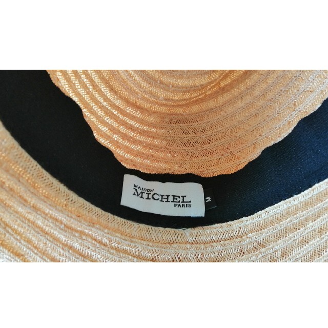 メゾンミッシェル Maison Michel ストローハット 麦わら帽子 メゾンミッシェル Maison Michel ストローハット 麦わら帽子