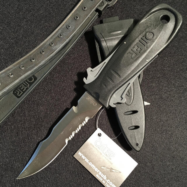 新品★omer オマー mini blade ナイフ 魚突き 手銛 水中銃