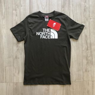 ザノースフェイス(THE NORTH FACE)の【海外限定】ノースフェイス　キッズ　ビッグロゴ　Tシャツ　カーキ　140cm(ジャケット/上着)