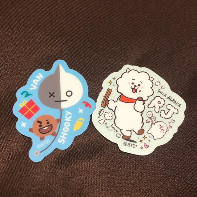 BTS bt21  ステッカー　グミ エンタメ/ホビーのタレントグッズ(アイドルグッズ)の商品写真