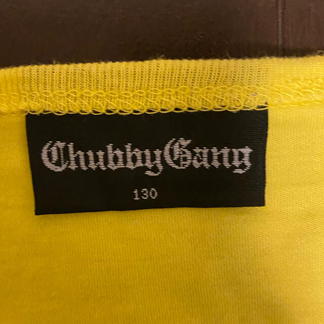 CHUBBYGANG(チャビーギャング)のCHBBYGANG長そでT130 キッズ/ベビー/マタニティのキッズ服女の子用(90cm~)(Tシャツ/カットソー)の商品写真