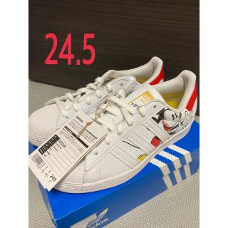 アディダス(adidas)の新品　ディズニー　ディズニーコラボ　スーパースター　ミッキー gw2248(スニーカー)