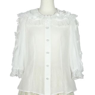 アンジェリックプリティー(Angelic Pretty)のAngelic Pretty ふわふわリボンブラウス(シャツ/ブラウス(長袖/七分))