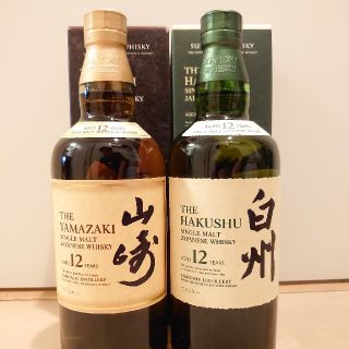 サントリー - サントリー山崎12年、白州12年セット売りの通販 by もり