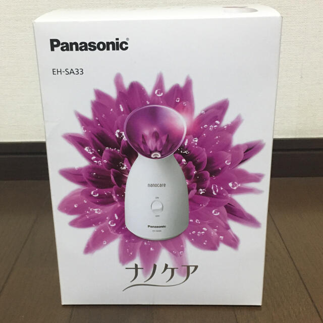 Panasonic(パナソニック)のスチーマー ナノケア ピンク調 EH-SA33-P(1台) スマホ/家電/カメラの美容/健康(フェイスケア/美顔器)の商品写真