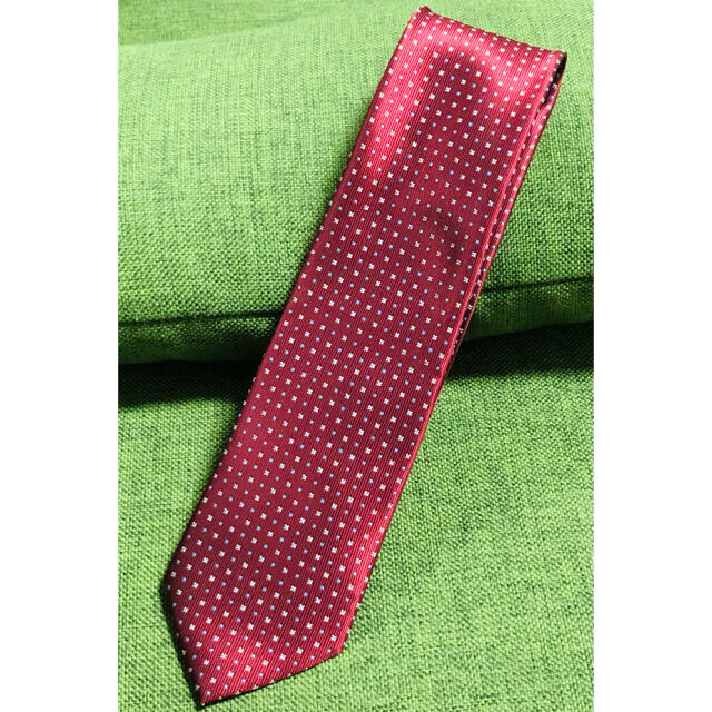 赤ネクタイ　GREEN WICH POLO CLUB レディースのファッション小物(ネクタイ)の商品写真