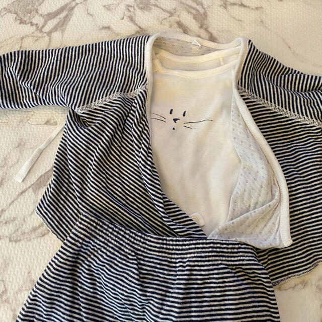 PETIT BATEAU(プチバトー)の【プチバトー】ベビー服　6ヶ月　ロンパース キッズ/ベビー/マタニティのベビー服(~85cm)(ロンパース)の商品写真