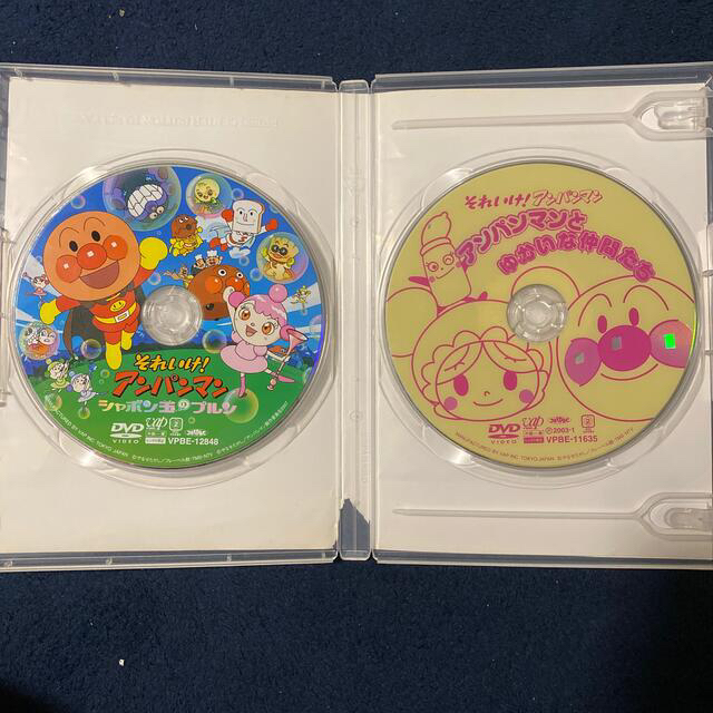 【2枚セット】それいけ！アンパンマン　シャボン玉のプルン 他 エンタメ/ホビーのDVD/ブルーレイ(アニメ)の商品写真