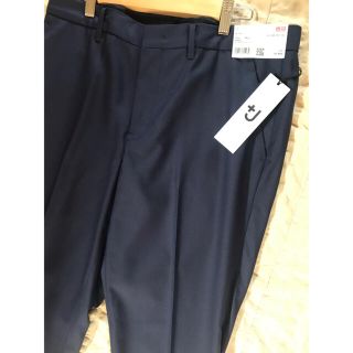 ユニクロ(UNIQLO)のユニクロ　ジルサンダー　プラスJ ウールスリムパンツ　Blue 73(その他)